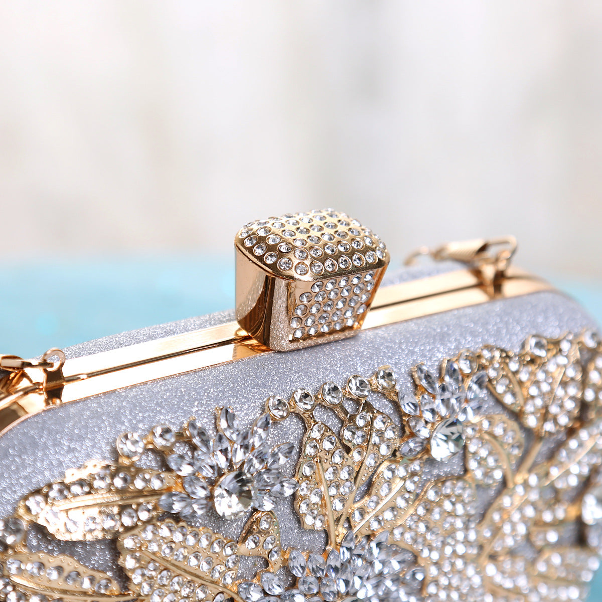 European Diamond Clutch Bag