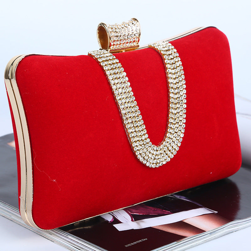 Regal Velvet Clutch