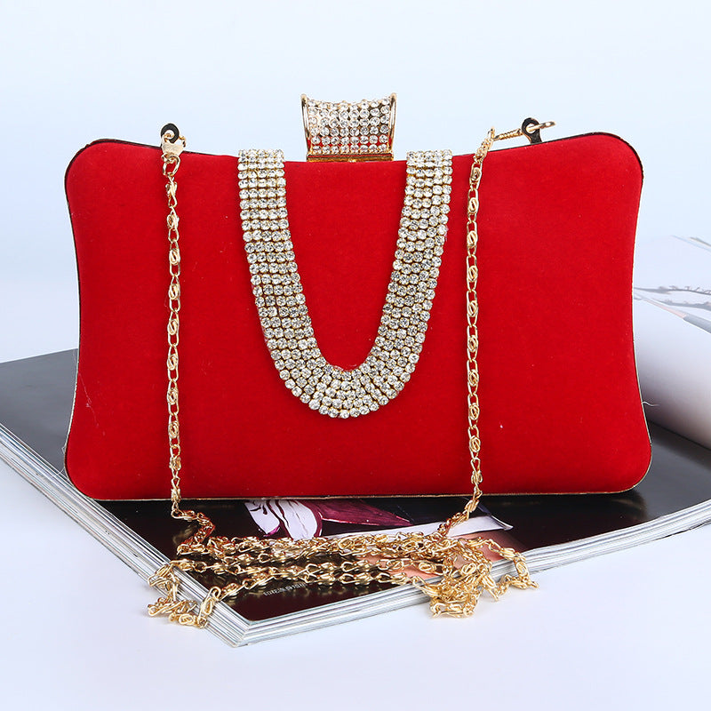Regal Velvet Clutch