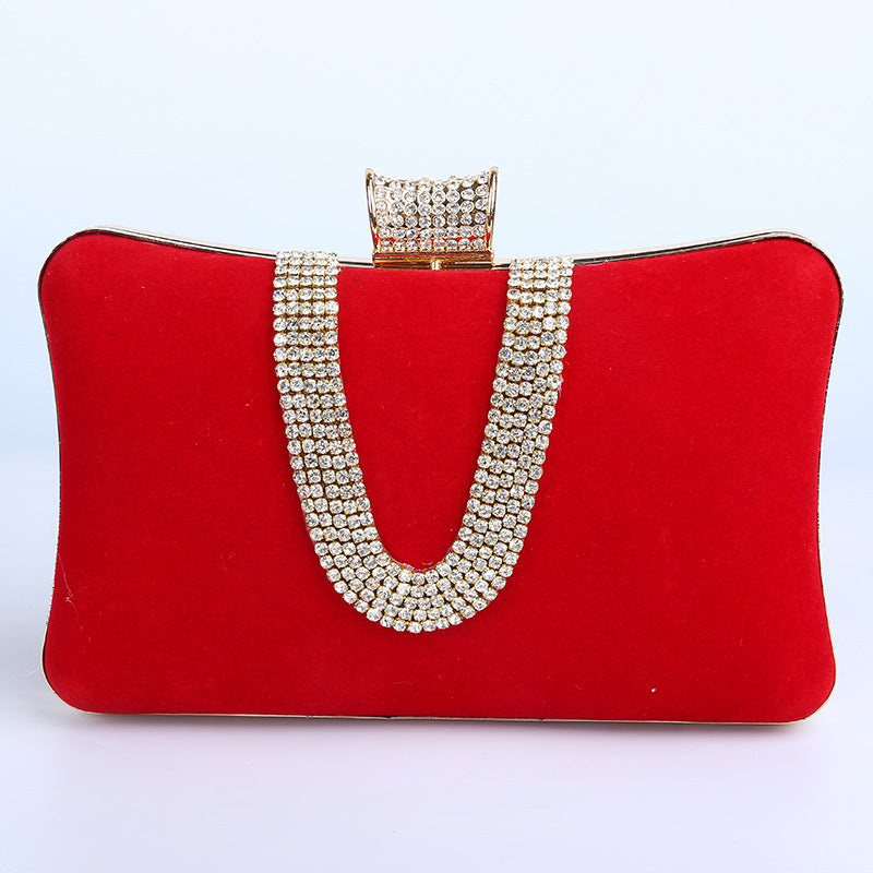 Regal Velvet Clutch