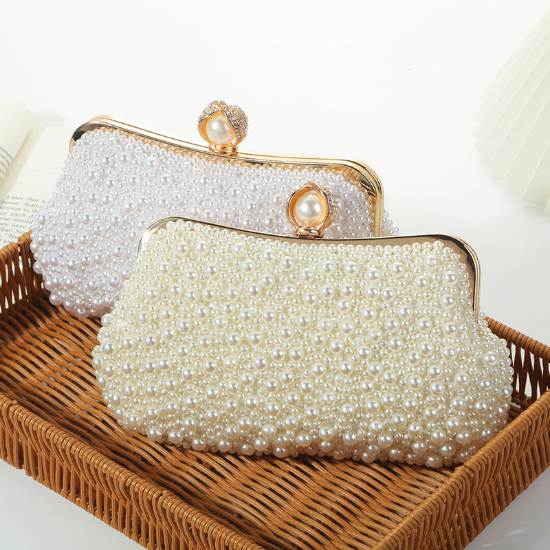 Pearl Clutch Bag