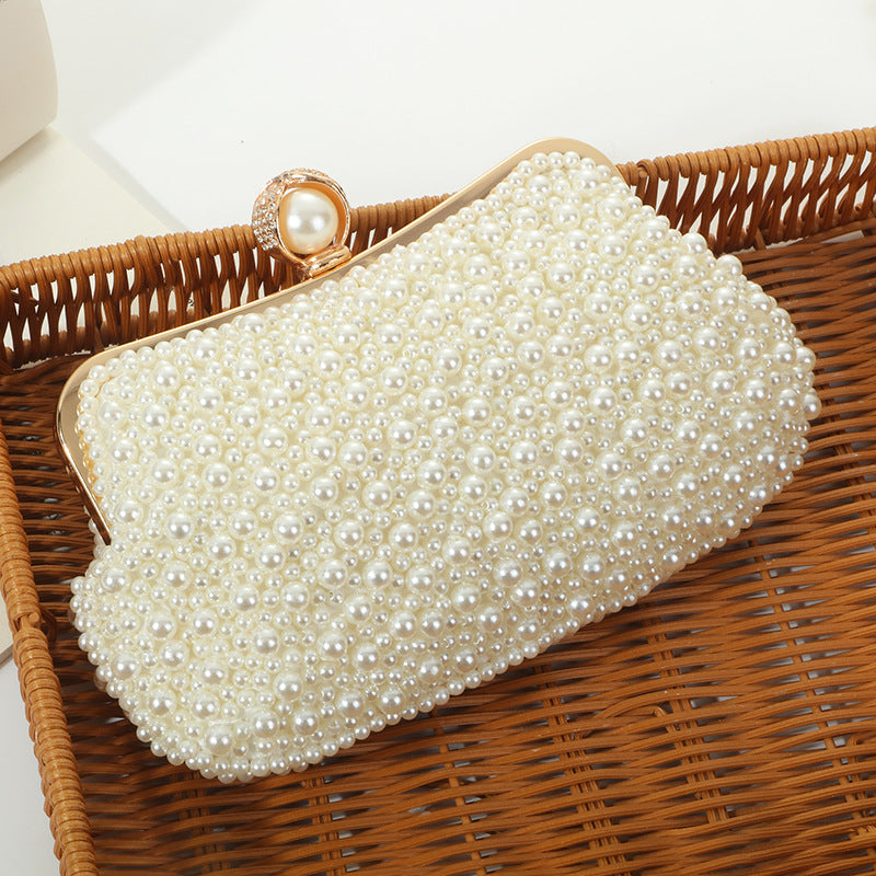 Pearl Clutch Bag