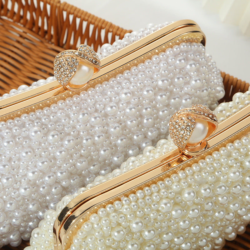 Pearl Clutch Bag