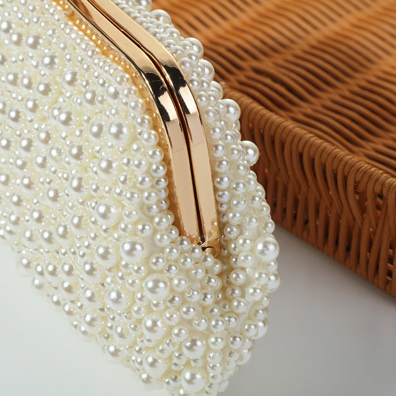 Pearl Clutch Bag