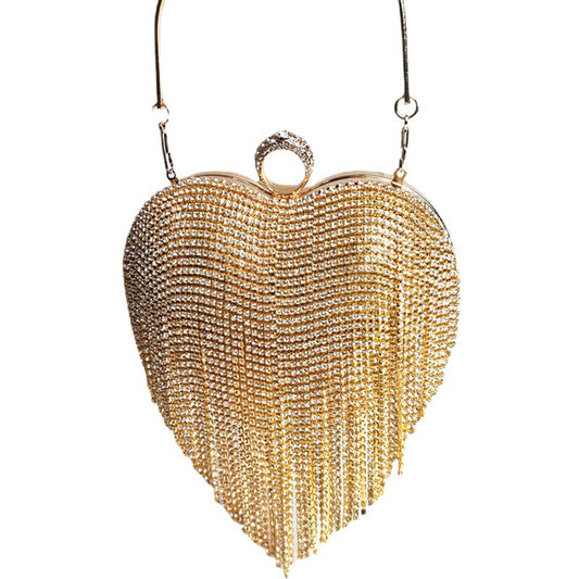 Heart Crystal Bag