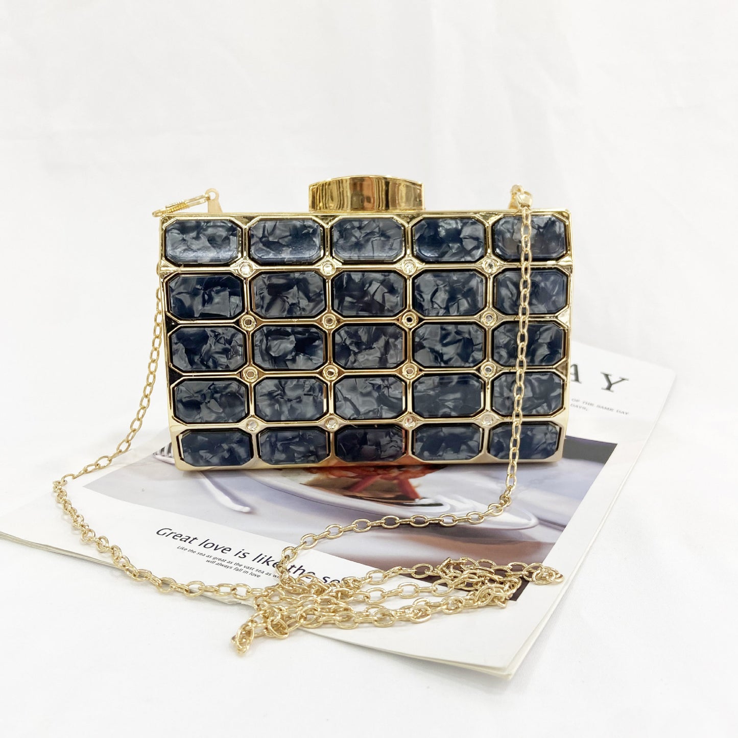 Aurora Gemstone Clutch