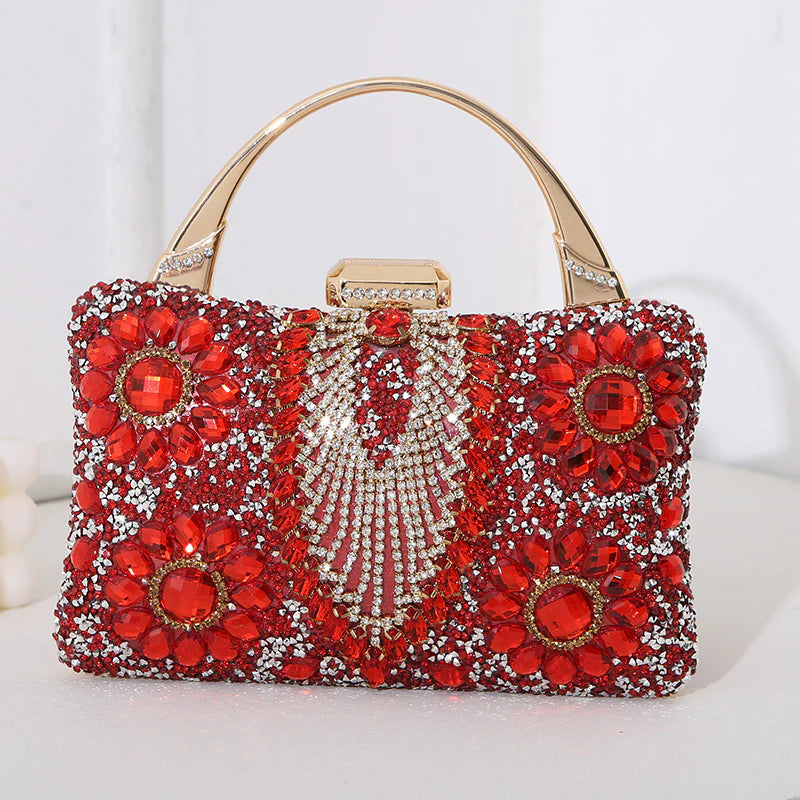 Elara Gemstone Clutch Bag