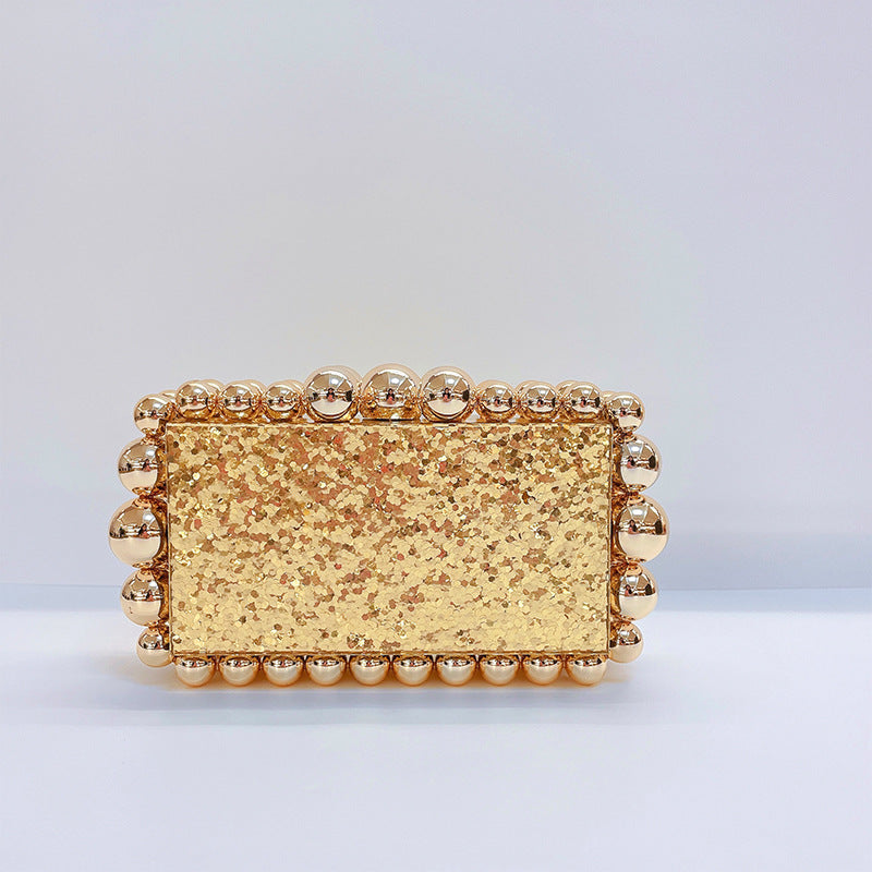 Acrylic Cloud Clutch Bag
