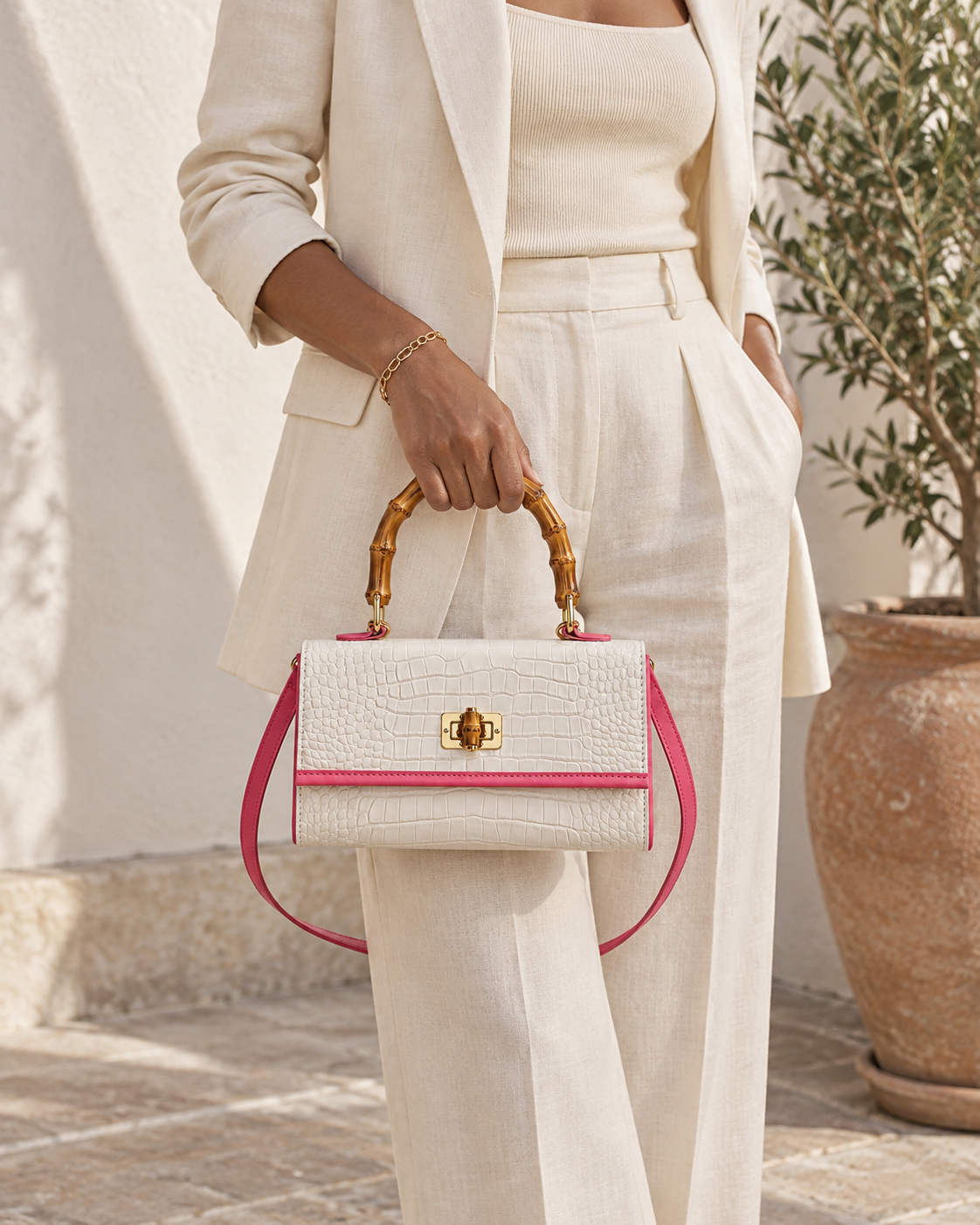 Bamboo Luxe Handbag