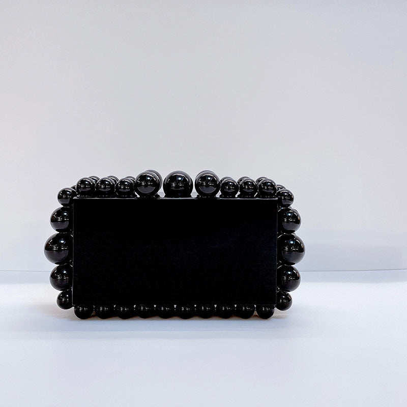 Acrylic Cloud Clutch Bag
