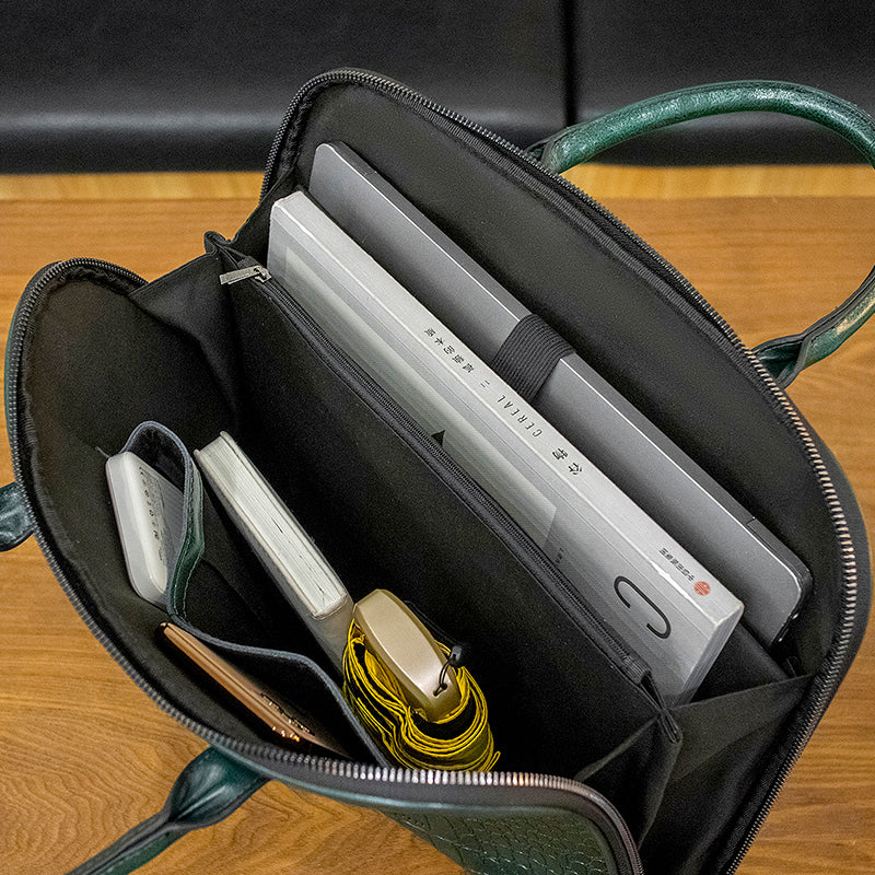 Faye Croc Briefcase