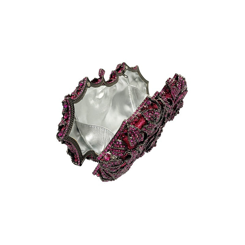 Elysian Rose Crystal Clutch